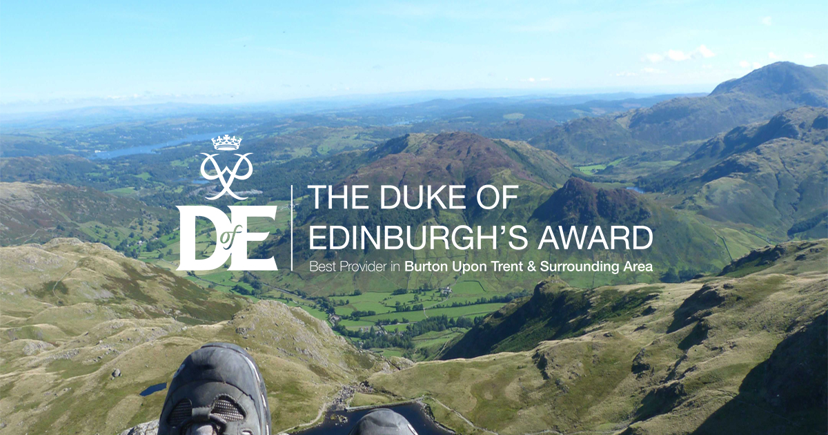 Duke of Edinburgh Award DofE Burton Upon Trent Staffordshire